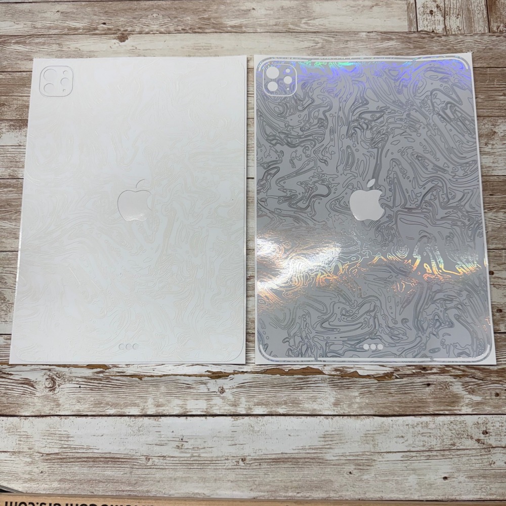 dbrand iPad Pro 11 Skin Unisex OS White Damascus Holographic 2-Pack Decal